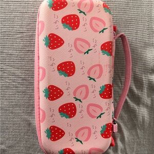 Amazon Pink Kids Accessory Bag with Fruit Design
